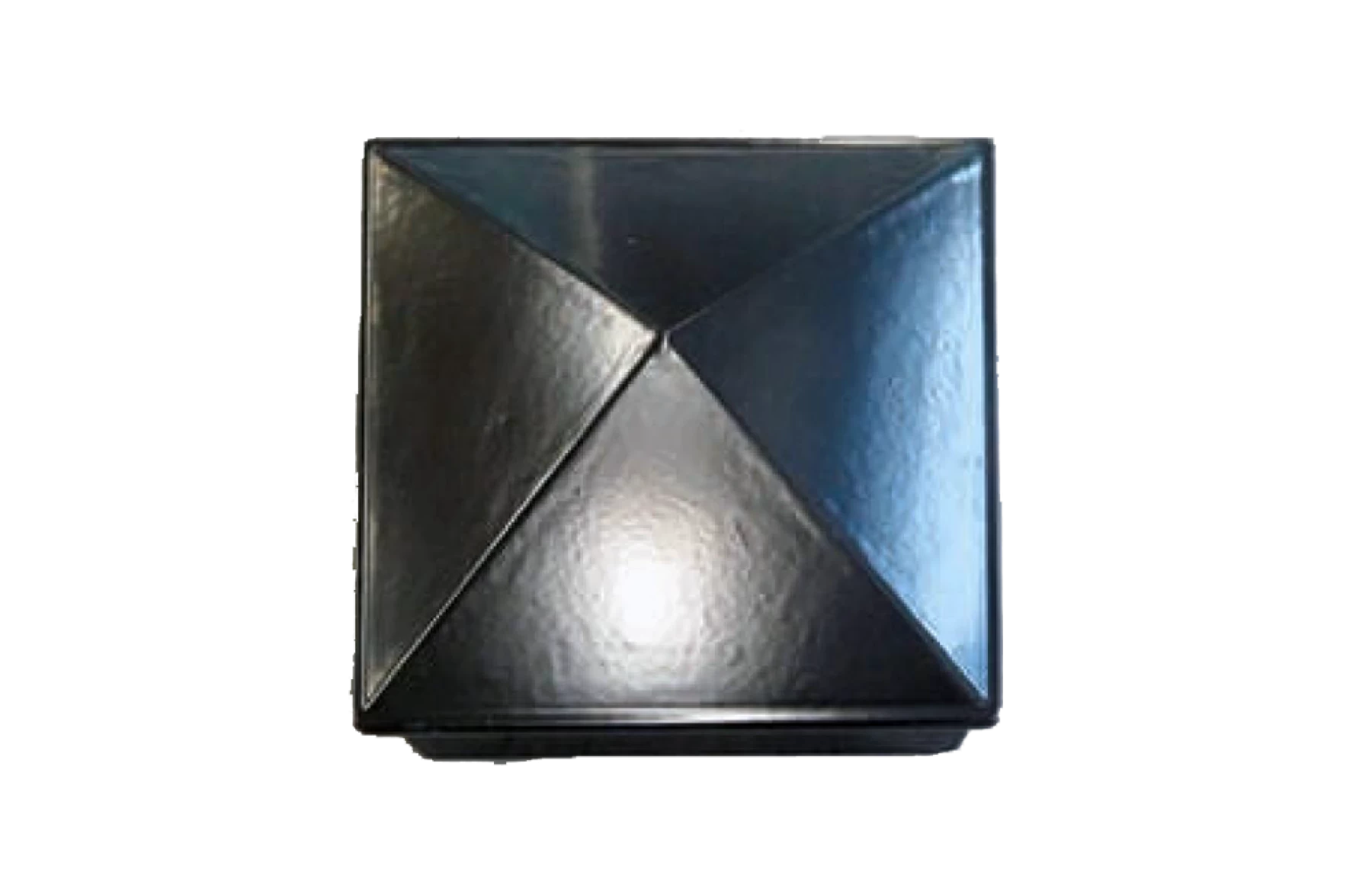 Capac turnat stalp, 150x150mm, Aluminiu