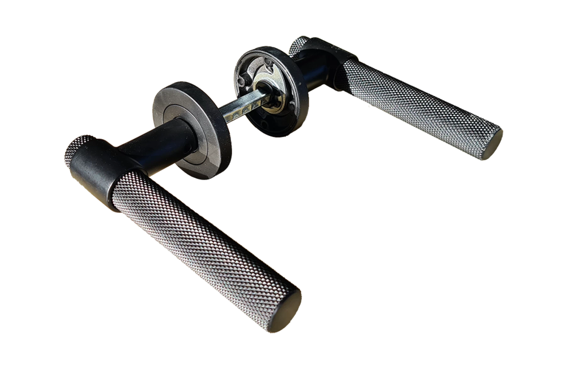 Set manere aluminiu SUPER LUX, negru