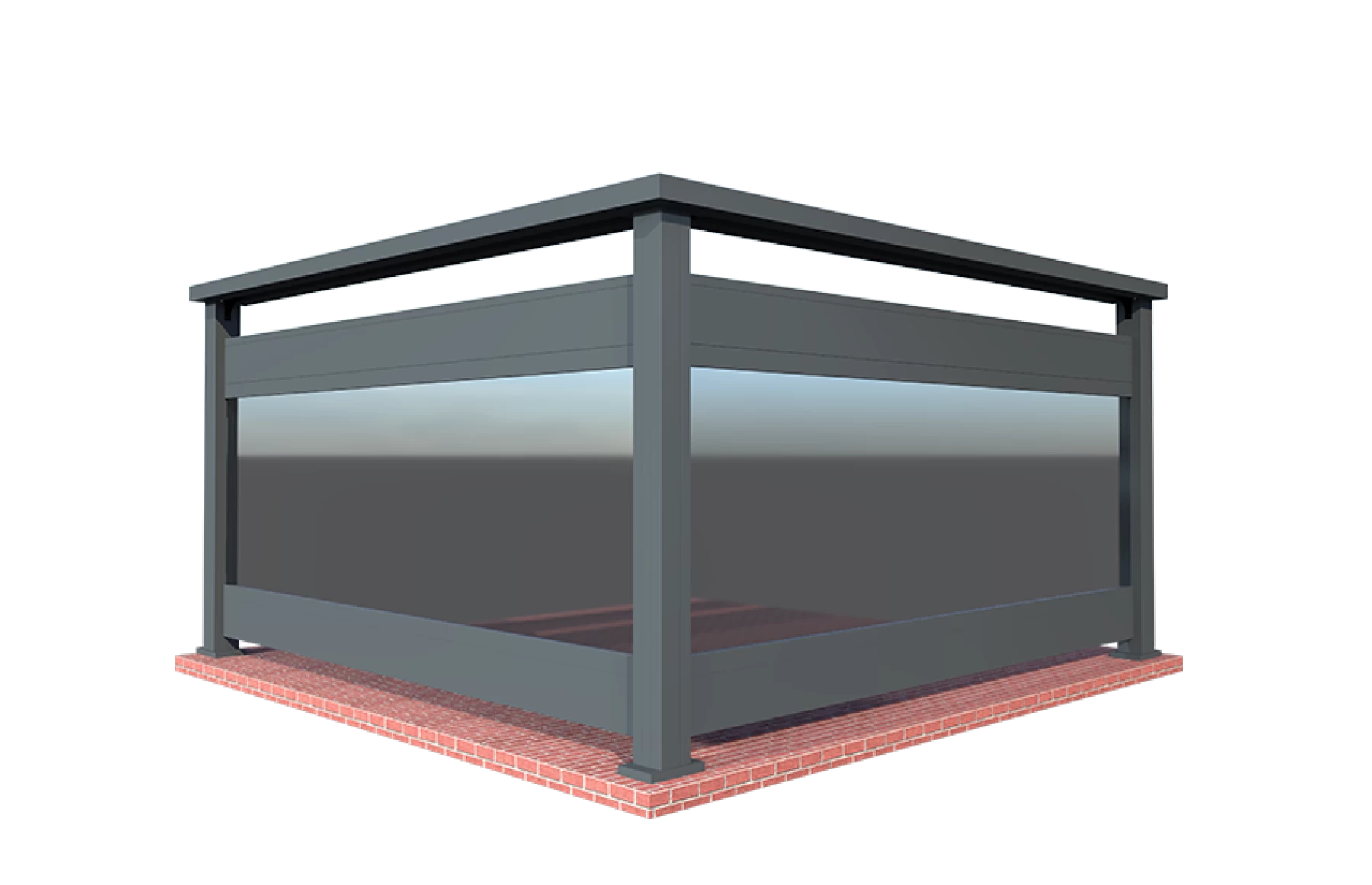 Balustrada Atena Aluminiu