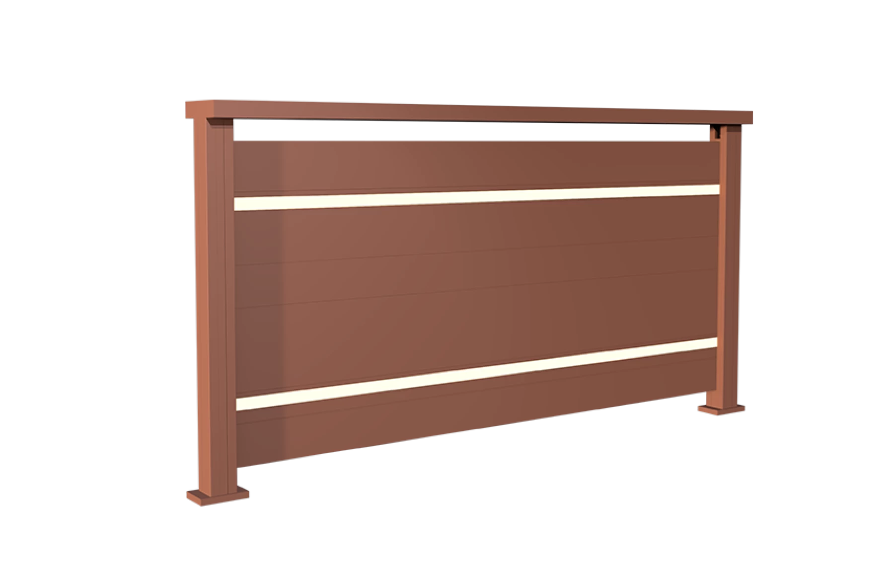 Balustrada cu LED, Bacus, Aluminiu