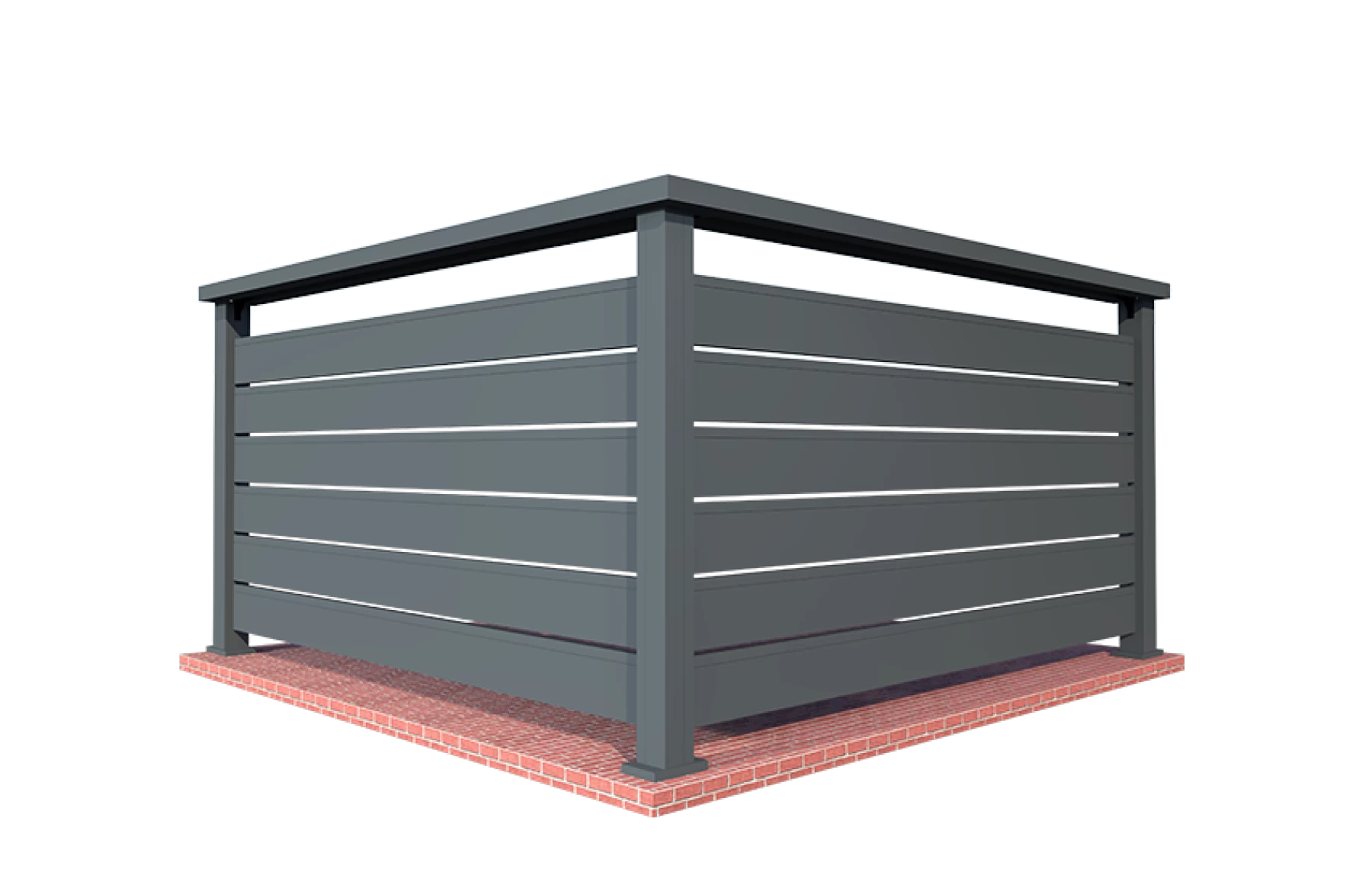 Balustrada Prometheus Aluminiu