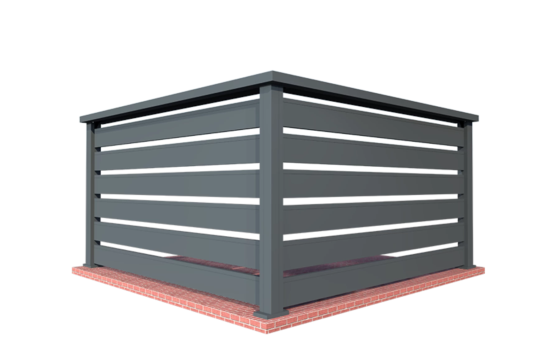  Balustrada balcon, Atlas, Aluminiu