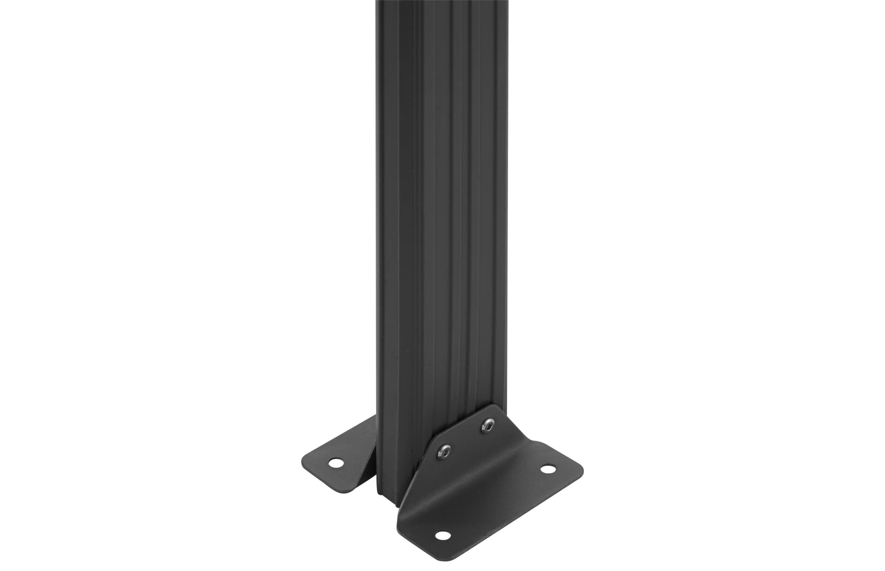 Copertina auto ALFA din aluminiu cu policarbonat, carport, 3050 x 5030 mm, Gri antracit RAL 7016