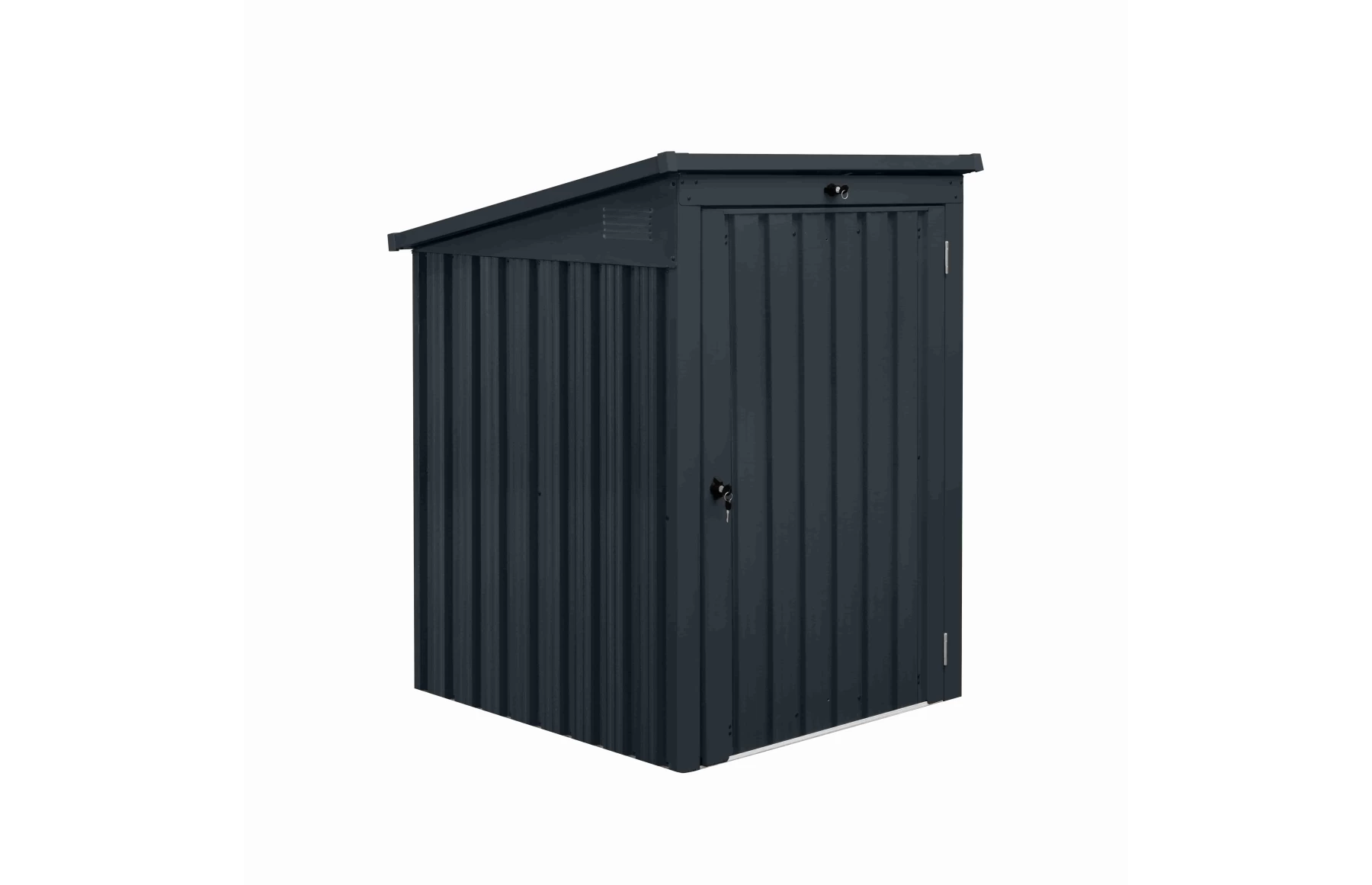 Magazie depozitare tomberoane gunoi Smartbin Single, depozitare pubela gunoi, Basic, Otel zincat