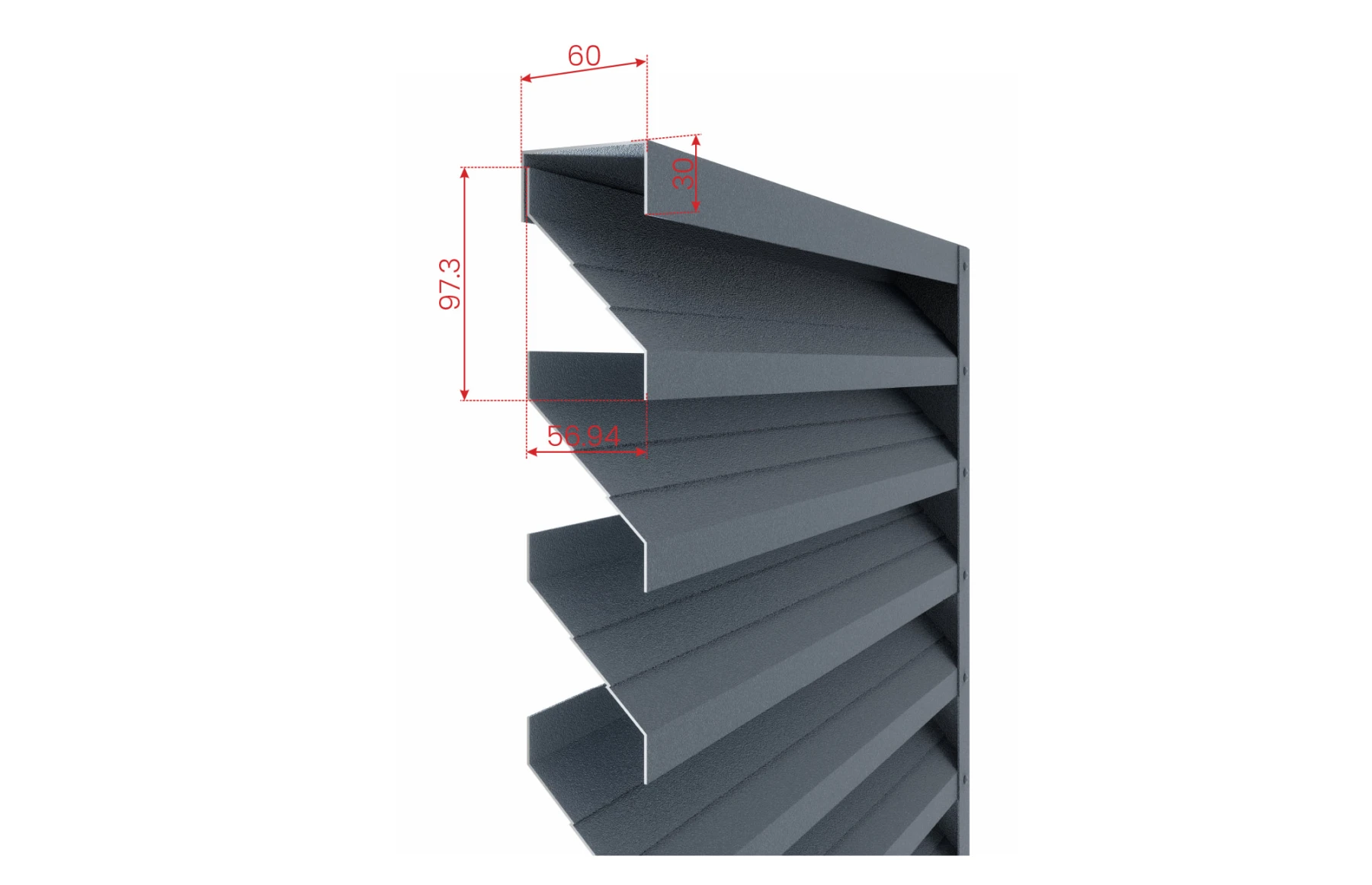 Gard Jaluzea Aluminiu