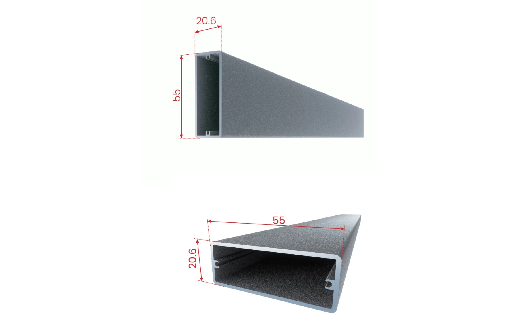 Poarta auto batanta aluminiu 3000x2000mm, prefabricat, model Neptun, gri antracit