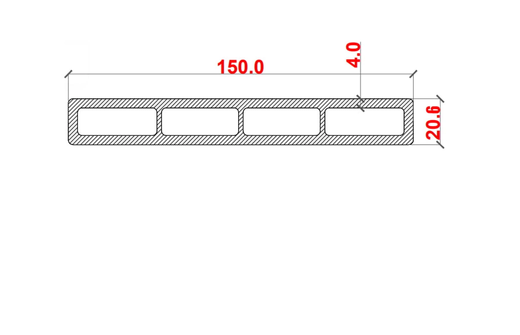 Placa gard tip scandura din WPC lemn compozit, 150x20.6mm, textura lemn bej