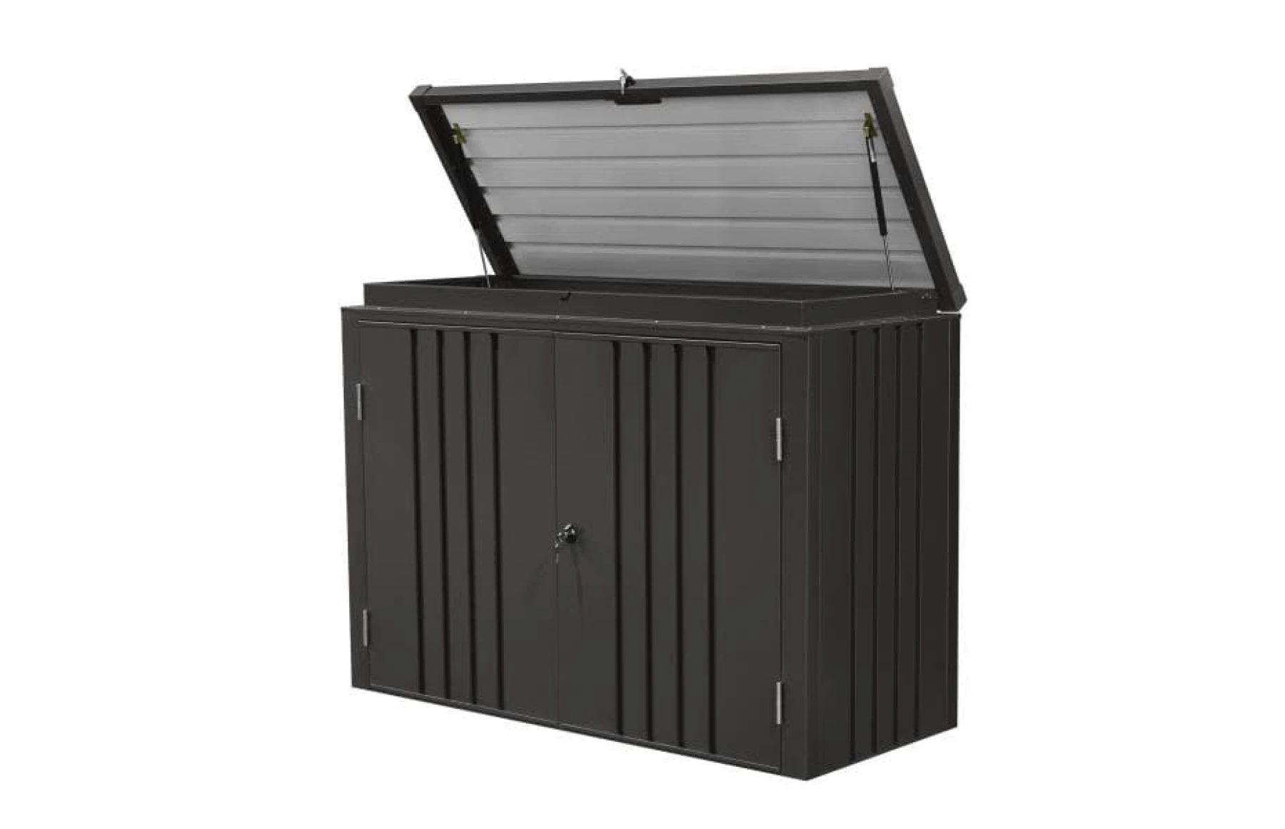 Magazie depozitare gradina WonderBox, casuta depozitare unelte, Premium, Otel zincat