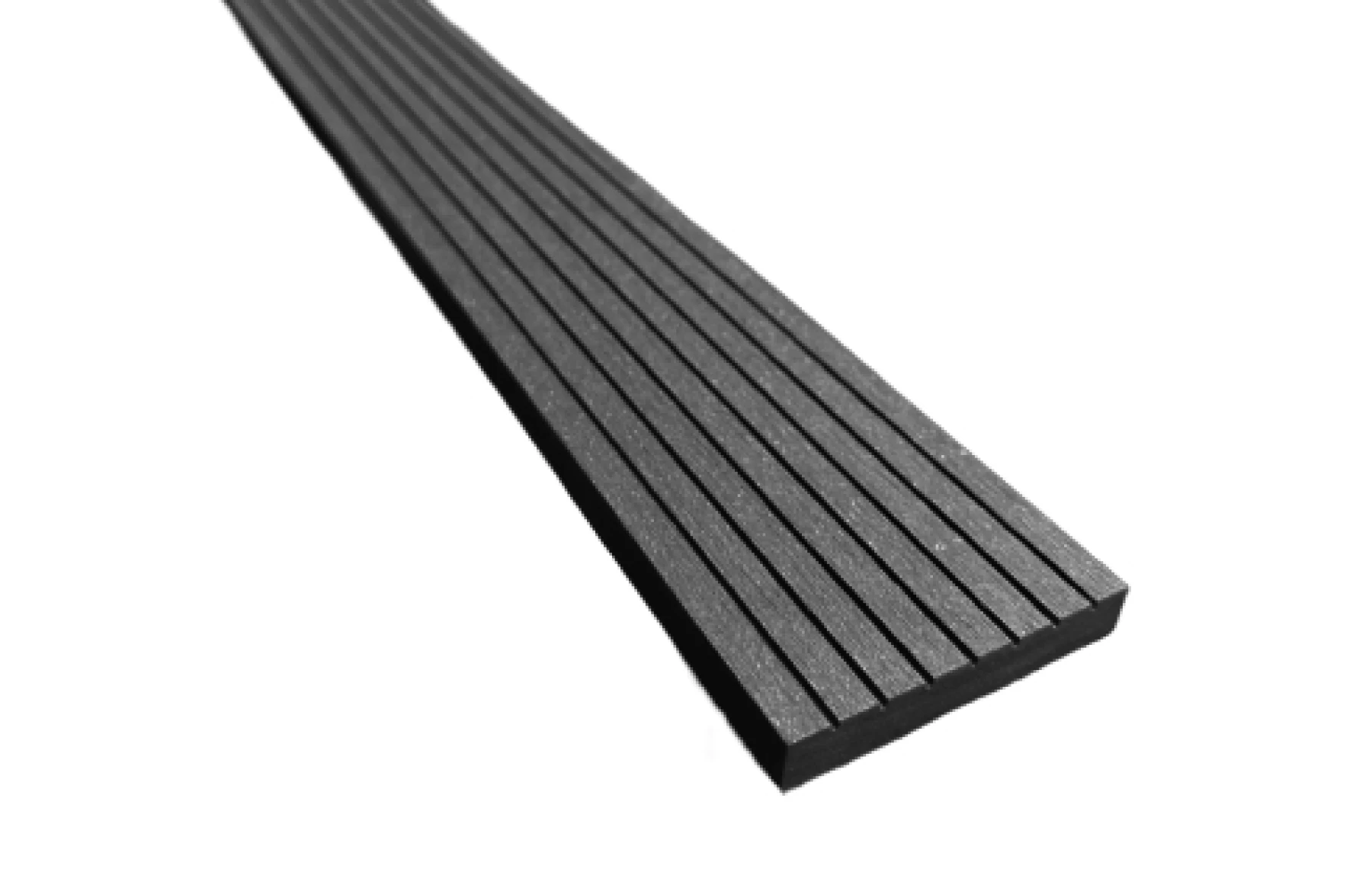 Fasie 3D, terminatie, 70 x 11mm X 4000 mm, gri antracit