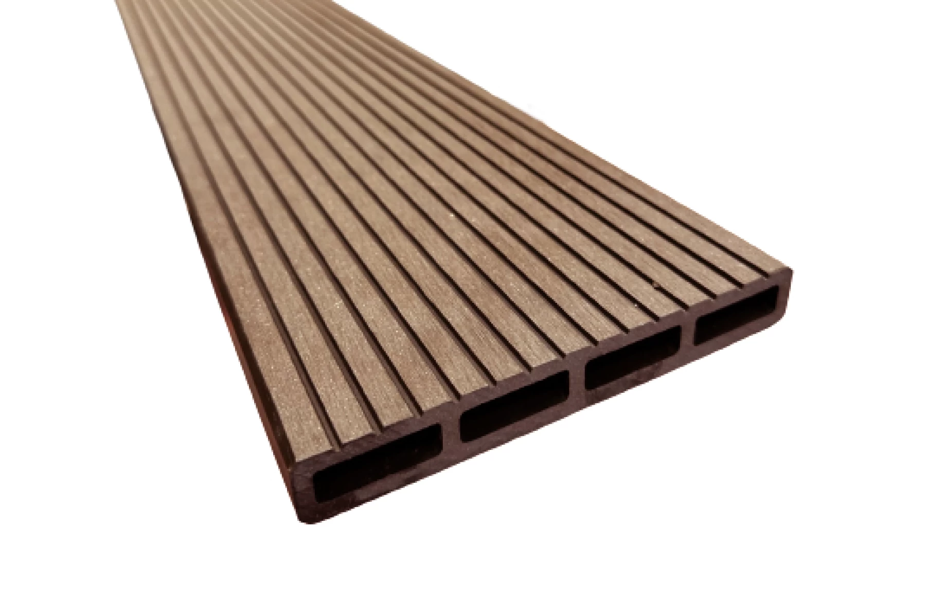 Set Porti Silvanus, WPC & Aluminiu, 900x1800mm, 3000x1800mm, Prefabricat, Maro