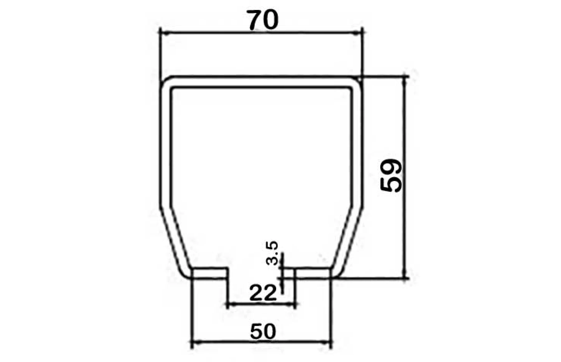 Kit poarta autoportanta XS8 , greutate sustinuta 450kg